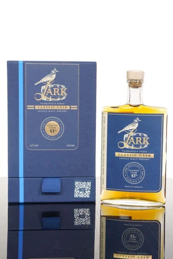 Lark Classic Cask Tasmanian Single Malt Whisky (100ml)