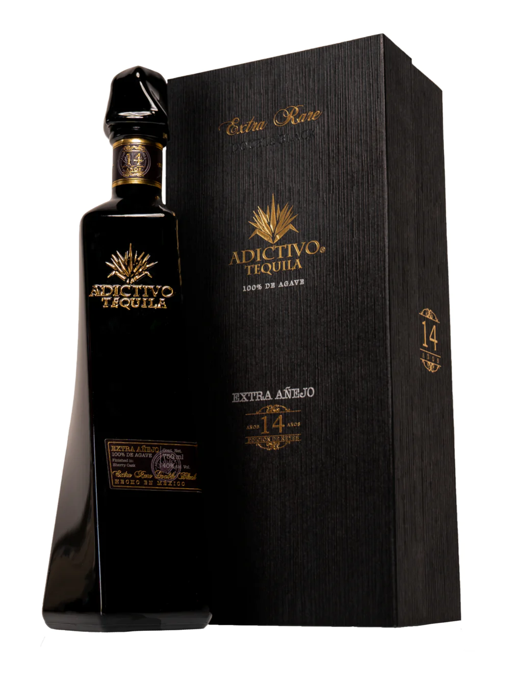 Adictivo 14 Year Old Extra Rare Double Black Extra Anejo Tequila 750ml
