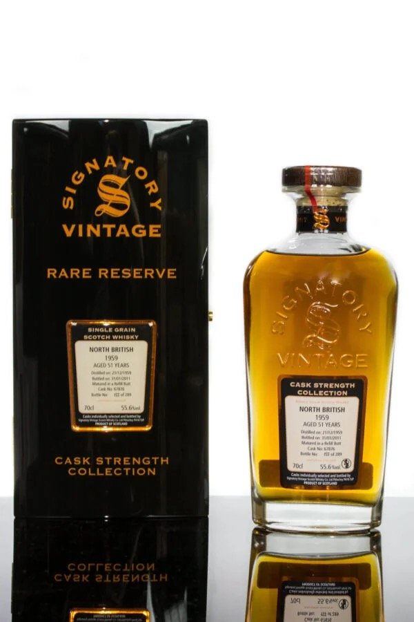 North British 1959 Aged 51 Years Single Grain Scotch Whisky – Signatory Vintage (700ml)