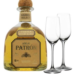 Patrón Añejo Single Barrel Gift Set