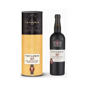 Taylors 10 Year Old Tawny Port 75cl in Gift Tube