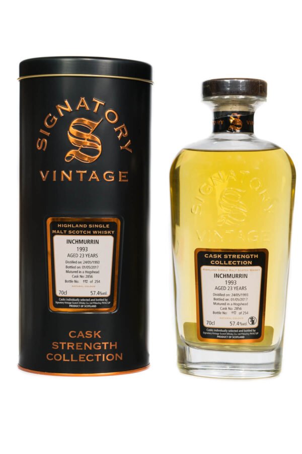 Inchmurrin 1993 Aged 31 Years (cask 2856) Single Malt Scotch Whisky – Signatory Vintage (700ml)