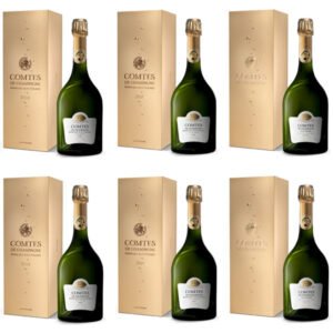 Taittinger Comtes de Champagne Blanc de Blancs Mixed Case (6 x75cl)