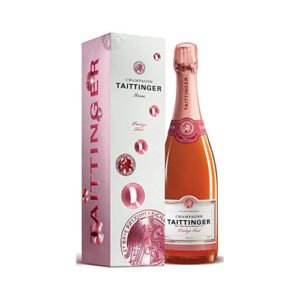 Taittinger Brut Prestige Rose NV 75cl in Gift Box