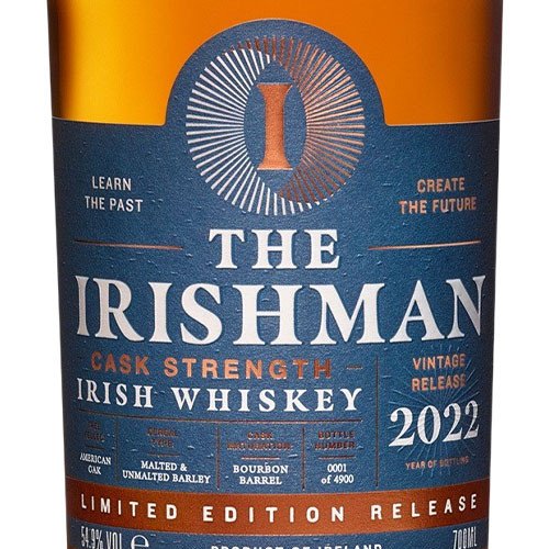 The Irishman Cask Strength Irish Whiskey - Image 2