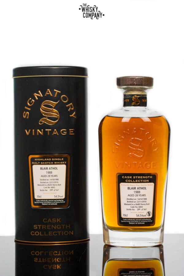 Blair Athol 1988 Aged 28 Years Single Malt Scotch Whisky – Signatory Vintage (700ml)