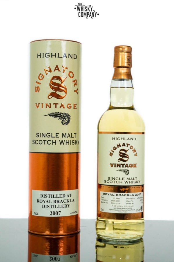 Royal Brackla 2007 Aged 10 Years Single Malt Scotch Whisky – Signatory Vintage (700ml)