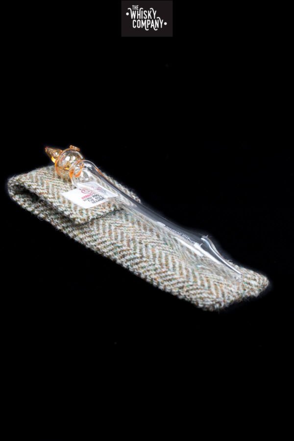 Angels Share Pocket Whisky Diluting Dropper In Grey Harris Tweed Case