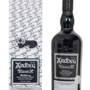 Ardbeg Blaaack Islay Single Malt Scotch Whisky – 20th Anniversary Committee Limited Edition (700ml)