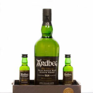 Ardbeg Exploration Pack – Ardbeg 10 Years Old, Uigeadail Minature, Corryvreckan Minature
