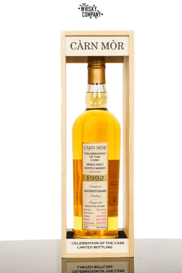 Auchentoshan 1992 Aged 27 Years Single Malt Scotch Whisky – Càrn Mòr Celebration of The Cask (700ml)