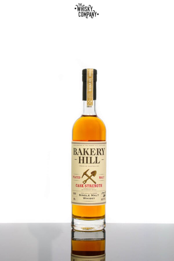 Bakery Hill Peated Malt Cask Strength Australian Single Malt Whisky (500ml)
