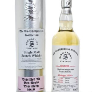 Ben Nevis 2010 Aged 10 Years Highland Single Malt Scotch Whisky – Signatory Vintage (700ml)