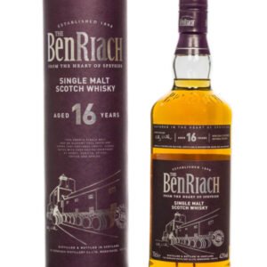 BenRiach Aged 16 Years Speyside Single Malt Scotch Whisky (700ml)