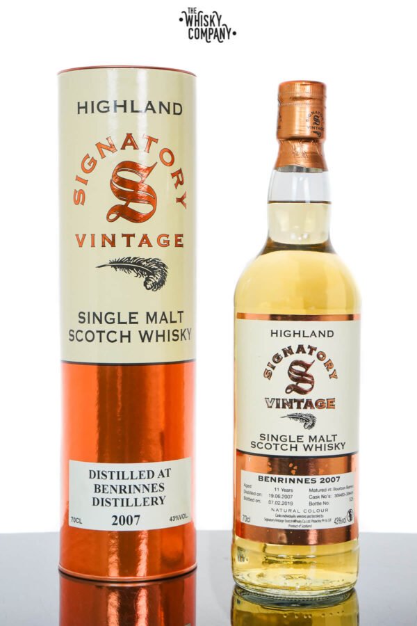 Benrinnes 2007 Aged 17 Years Highland Single Malt Scotch Whisky – Signatory Vintage (700ml)