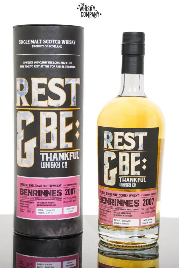 Benrinnes 2007Aged 17 Years Single Malt Scotch Whisky – Rest & Be Thankful (700ml)