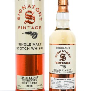 Benrinnes 2008 Aged 12 Years Single Malt Scotch Whisky – Signatory Vintage (700ml)