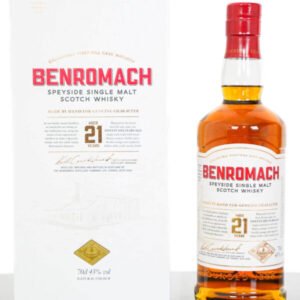 Benromach Aged 21 Years Speyside Single Malt Scotch Whisky (700ml)