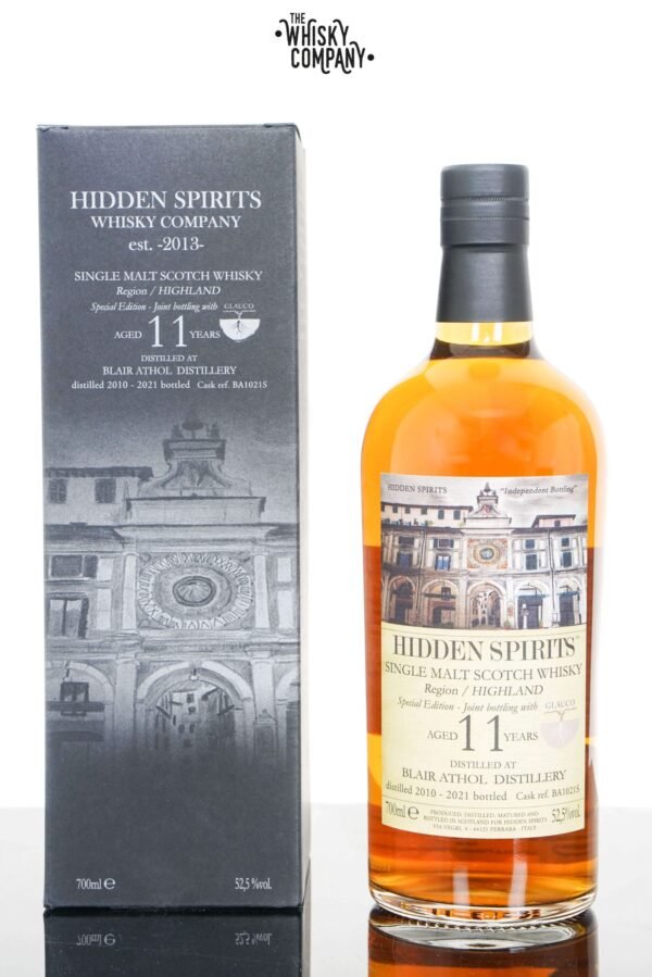 Blair Athol 2010 Aged 11 Years Highland Single Malt Scotch Whisky – Cask #BA10215 Hidden Spirits (700ml)