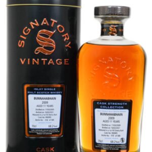 Bunnahabhain 2009 Aged 11 Years Islay Single Malt Scotch Whisky – Signatory Vintage (700ml)