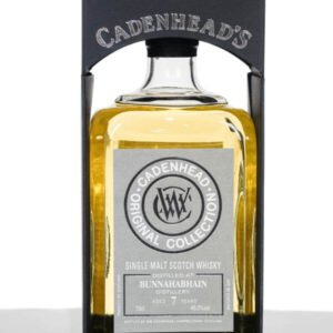 Bunnahabhain Aged 7 Years Single Malt Scotch Whisky – Cadenhead (700ml)