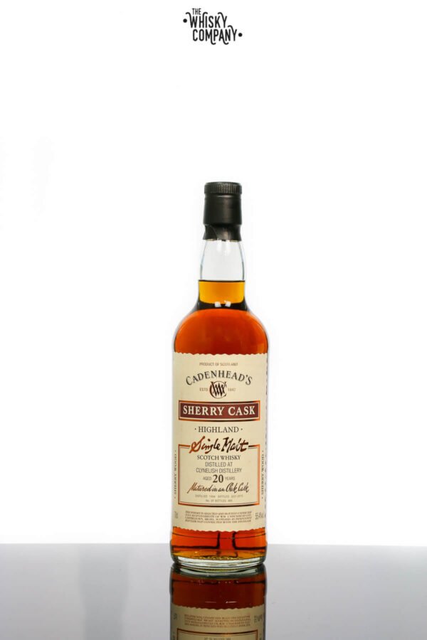 Clynelish 1994 Aged 20 Years Old Single Malt Scotch Whisky – Cadenhead’s (700ml)