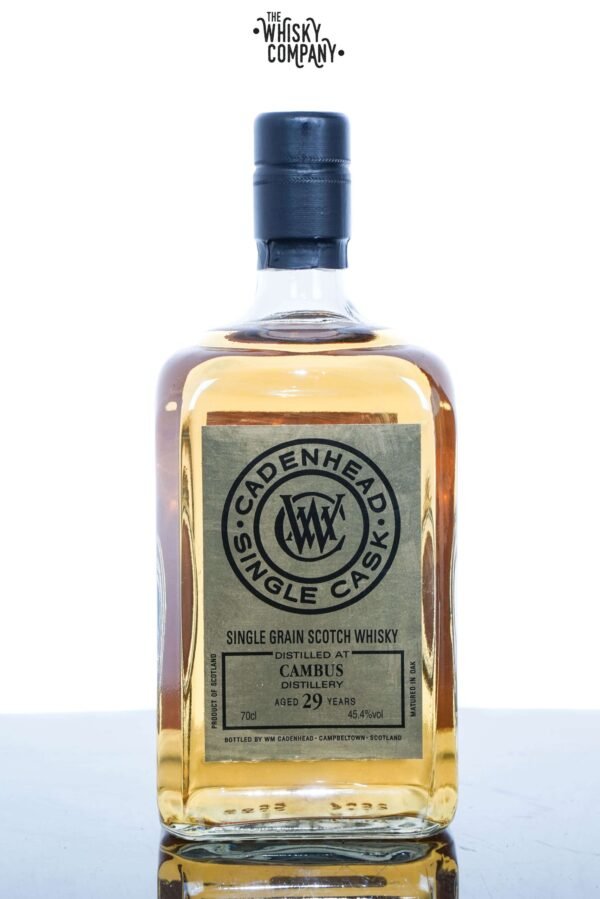 Cambus 1988 Aged 29 Years Single Grain Scotch Whisky – Cadenhead (700ml)