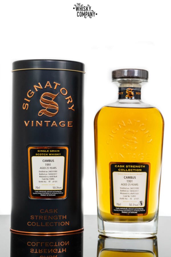Cambus 1991 Aged 25 Years Single Grain – Signatory Vintage (700ml)