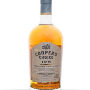 Cameronbridge 1992 Aged 28 Years Single Grain Scotch Whisky – The Cooper’s Choice #115061 (700ml)