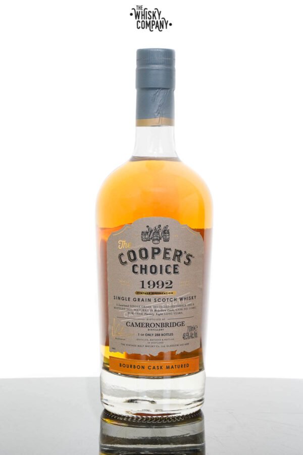 Cameronbridge 1992 Aged 28 Years Single Grain Scotch Whisky – The Cooper’s Choice #115061 (700ml)