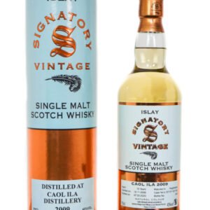 Caol Ila 2009 Aged 10 Years Islay Single Malt Scotch Whisky – Signatory Vintage (700ml)