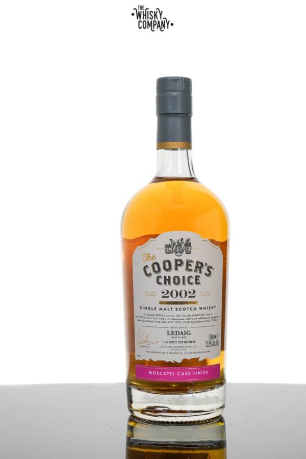 Ledaig 2002 Aged 17 Years Moscatel Finish Single Malt Scotch Whisky – The Cooper’s Choice (700ml)