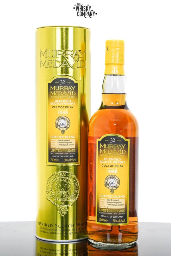 Cult of Islay 1988 Aged 32 Years Blended Scotch Whisky – Murray McDavid (700ml)