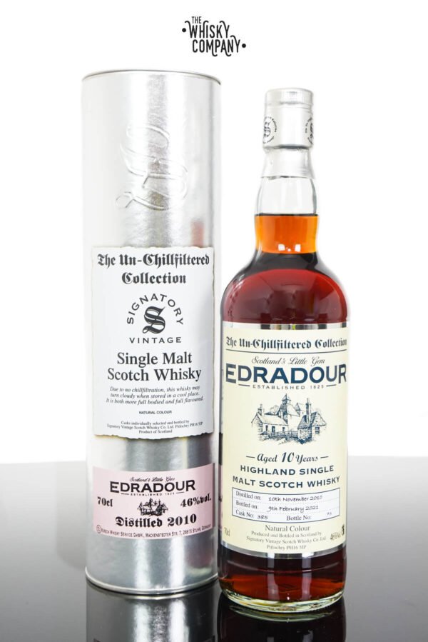 Edradour 2010 UCF Aged 10 Years Single Malt Scotch Whisky – Signatory Vintage (700ml)