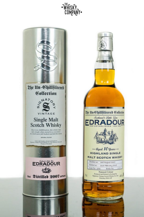 Edradour 2007 Aged 10 Years Single Malt Scotch Whisky – Signatory Vintage (700ml)