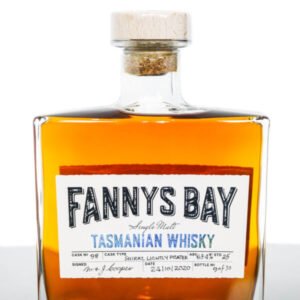Fannys Bay Shiraz Wine Cask Matured Lightly Peated Tasmanian Single Malt Whisky – Barrel #98 (500ml)