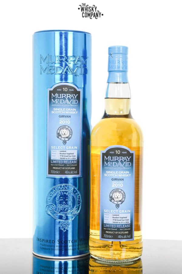 Girvan 2010 Aged 10 Years Single Grain Scotch Whisky – Murray McDavid (700ml)