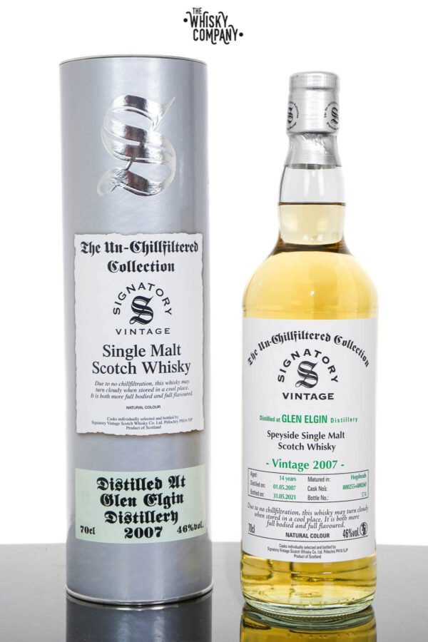 Glen Elgin 2007 UCF Aged 14 Years Single Malt Scotch Whisky – Signatory Vintage (700ml)