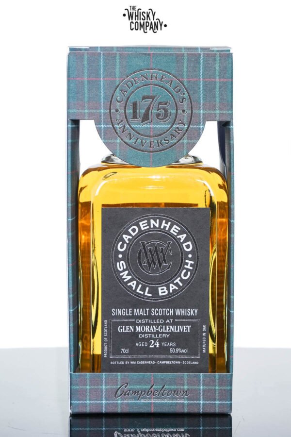 Glen Moray – Glenlivet 1992 Aged 24 Years Single Malt Scotch Whisky – Cadenhead (700ml)
