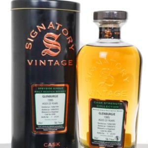 Glenburgie 1995 Aged 23 Years Cask Strength Single Malt Scotch Whisky – Signatory Vintage (700ml)