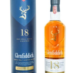 Glenfiddich Aged 18 Years Speyside Single Malt Scotch Whisky (700ml)