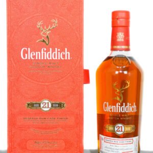 Glenfiddich Aged 21 Years Reserva Rum Cask Finish Single Malt Scotch Whisky (700ml)