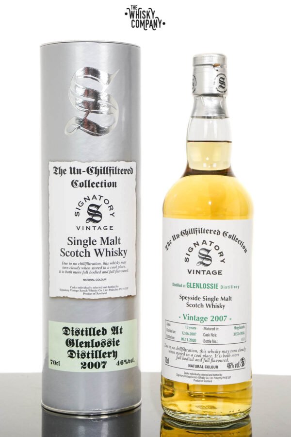Glenlossie 2007 UCF Aged 13 Years Single Malt Scotch Whisky – Signatory Vintage (700ml)
