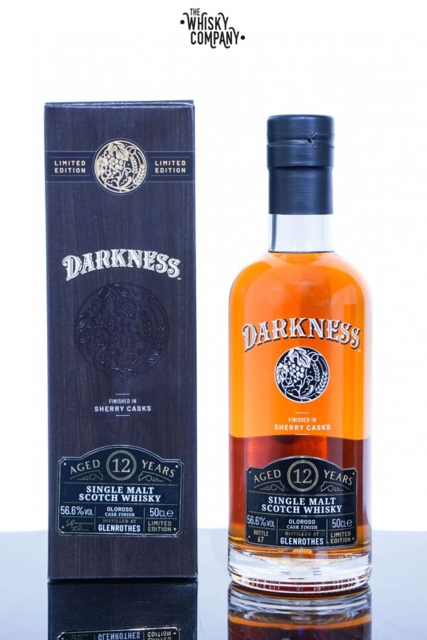Glenrothes Aged 12 Years Oloroso Sherry Finish Single Malt Scotch Whisky – Darkness (500ml)