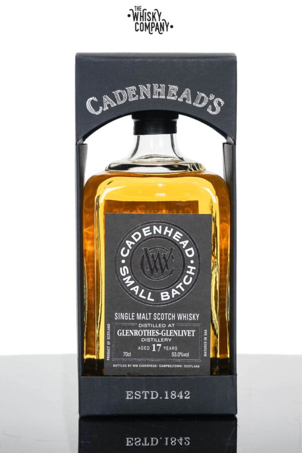 Glenrothes – Glenlivet 2001 Aged 17 Years Single Malt Scotch Whisky – Cadenhead (700ml)