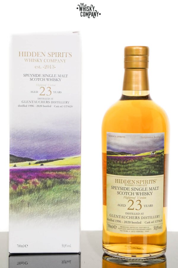 Glentauchers 1996 Aged 28 Years Speyside Single Malt Scotch Whisky – Hidden Spirits (700ml)