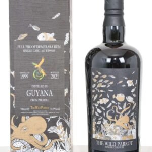 Guyana Rum 1999 Aged 21 Years PM Still The Wild Parrot – Hidden Spirits (700ml)
