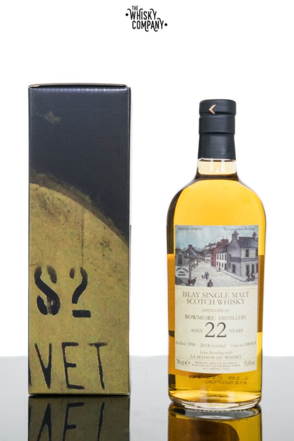Bowmore Aged 22 Years Islay Single Malt Scotch Whisky – Hidden Spirits (700ml)