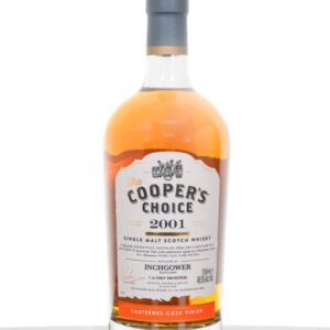 Inchgower 2001 Aged 23Years Speyside Single Malt Scotch Whisky – The Cooper’s Choice (700ml)