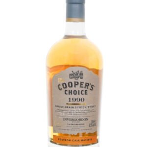 Invergordon 1990 Aged 34 Years Single Grain Scotch Whisky – The Cooper’s Choice #906313 (700ml)